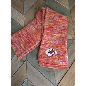 FOCO NFL Kansas City‎ Chiefs Confetti Scarf EUC